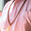 Rudraksha Mala - Best Quality (108+1 Beads) with Lab Certified Report & Guarantee Certificate image 2