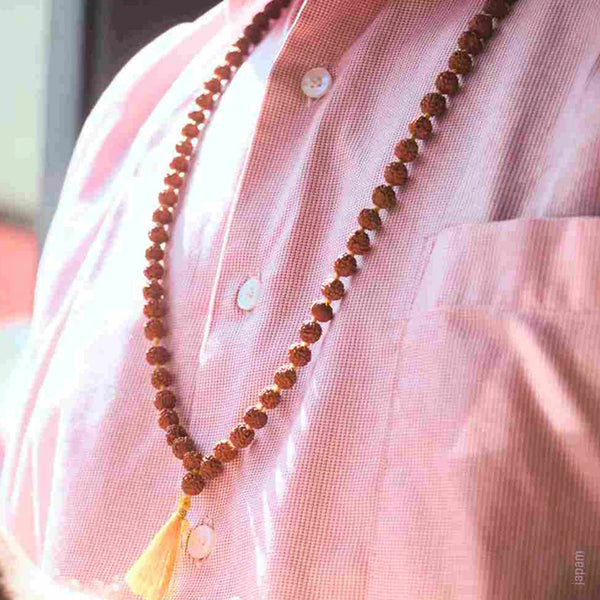 Rudraksha Mala - Best Quality (108+1 Beads) with Lab Certified Report & Guarantee Certificate image 2