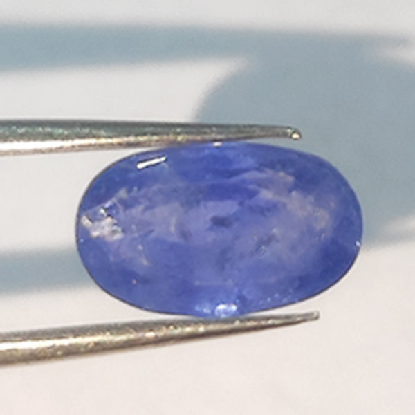 Ceylon Blue Sapphire/ Neelam Gemstone - Premium Quality - 3.00 Ratti to 10.50 Ratti with Lab Certificate & Guarantee Certificate !! 100% Original & Natural Blue Sapphire image 0
