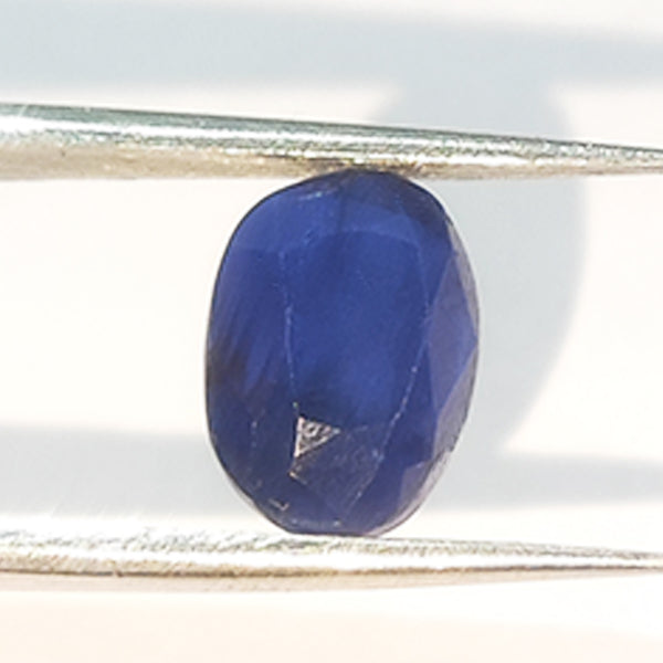 Ceylon Blue Sapphire/ Neelam Stone - Standard Quality - 3.00 Ratti to 10.50 Ratti with Lab Certificate & Guarantee Certificate !! 100% Original & Natural image 0
