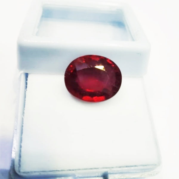 Burma Ruby (Manik) - SUPER LUXURY QUALITY - 3 Ratti to 21.25 Ratti with Lab Certificate & Guarantee Certificate! image 0