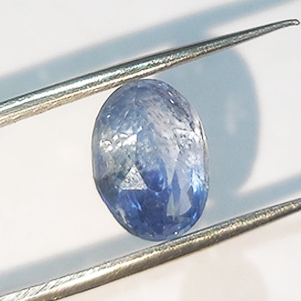 Ceylon Blue Sapphire/ Neelam Gemstone - Luxury Quality - 3.00 Ratti to 10.50 Ratti with Lab Certificate & Guarantee Certificate !! 100% Original & Natural Blue Sapphire image 0