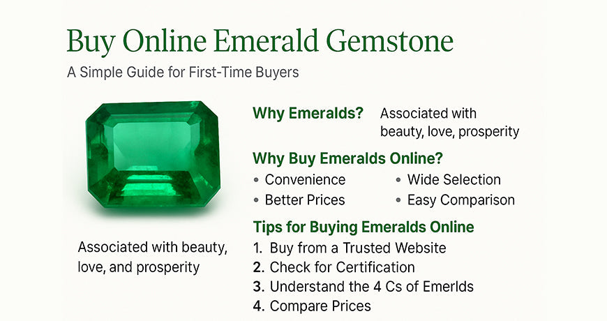 🌿 Buy Online Emerald Gemstone – Certified, Natural & Affordable