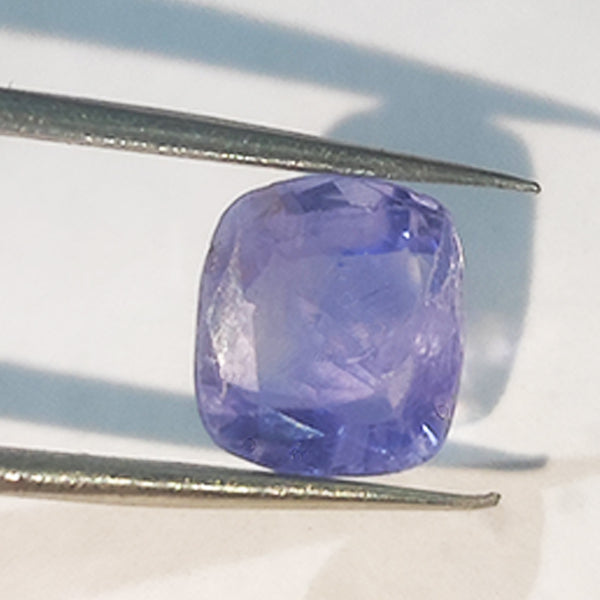 Ceylon Blue Sapphire/ Neelam Gemstone - Premium Plus Quality - 3.00 Ratti to 10.50 Ratti with Lab Certificate & Guarantee Certificate !! 100% Original & Natural Blue Sapphire image 0