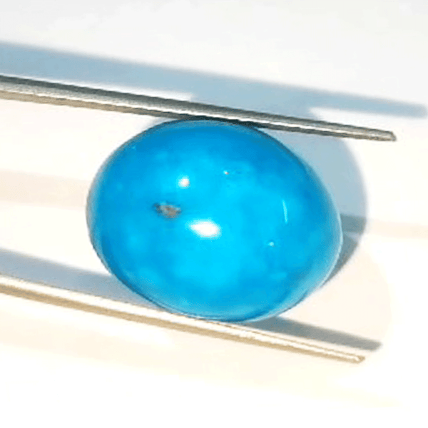 Irani Turquoise (Feroza) Stone - Super Luxury Quality - 5 Ratti to 21.25 Ratti with Lab Certificate & Guarantee Certificate! 100% Original & Natural image 0