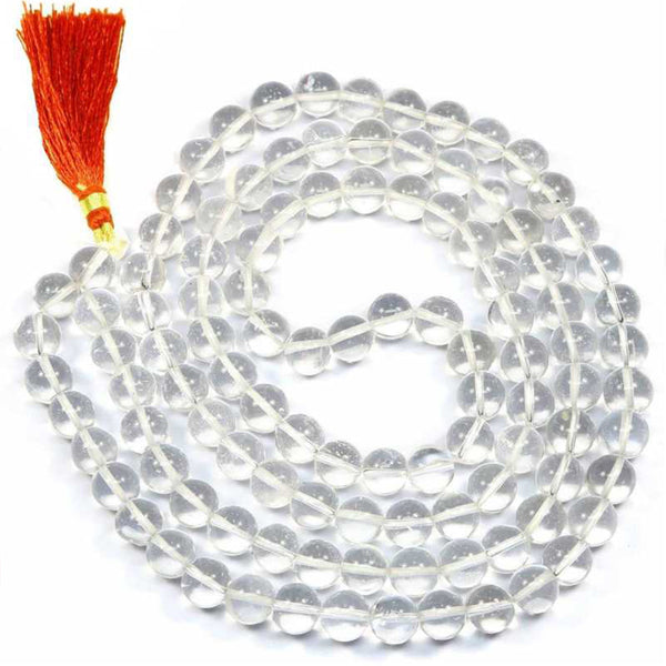 Sphatik Mala - Standard Quality with Lab Certified Report & Guarantee Certificate image 0