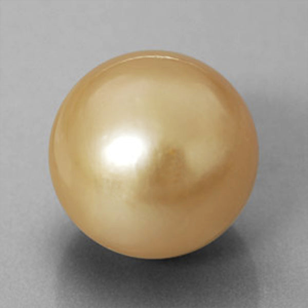 Golden South Sea Pearl - Luxury Quality - 3 Ratti to 21.25 Ratti with Lab Certificate & Guarantee Certificate image 0