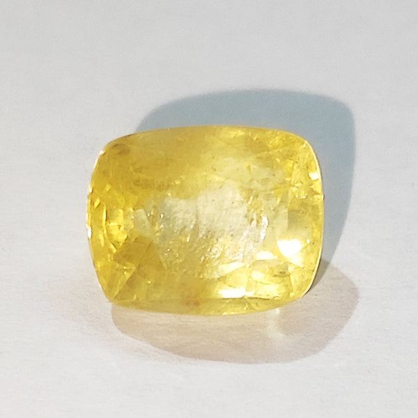 Ceylon Yellow Sapphire/ Pukhraj Gemstone - Premium Plus Quality - 3.00 Ratti to 10.50 Ratti with Lab Report & Guarantee Certificate !! 100% Original image 0