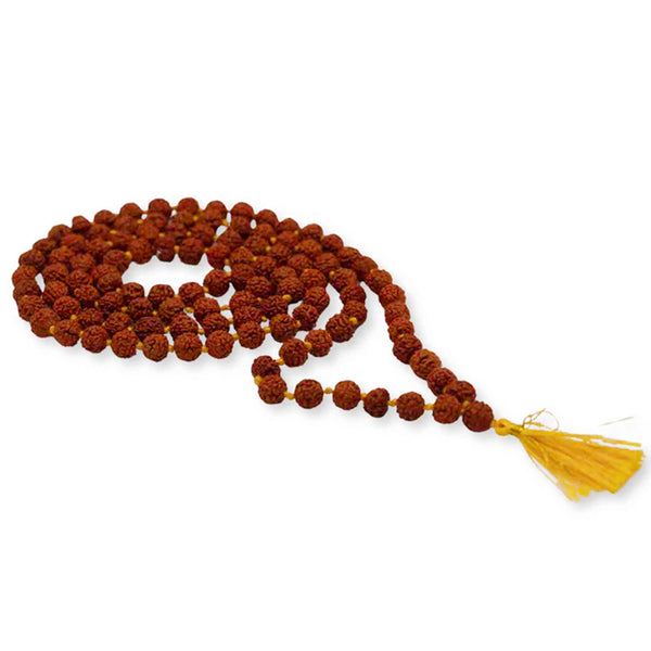 Rudraksha Mala - Best Quality (108+1 Beads) with Lab Certified Report & Guarantee Certificate image 0
