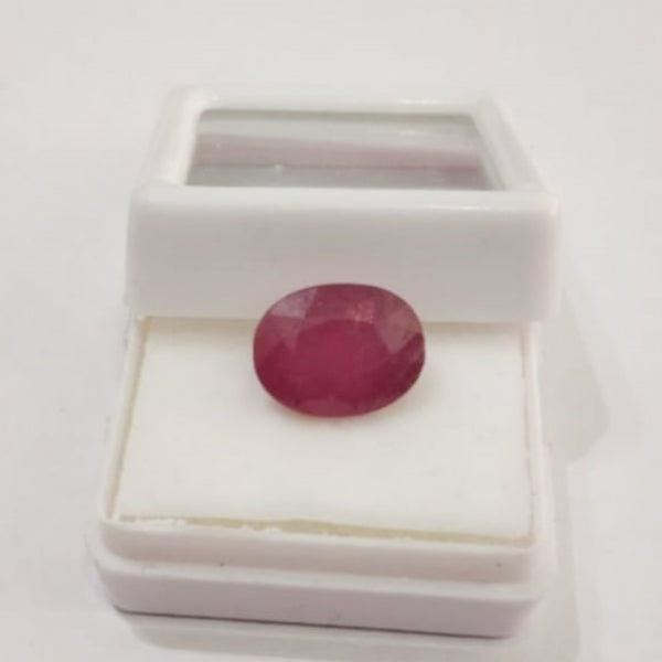 Burma Ruby (Manik) - Standard Quality -3 Ratti to 21.25 Ratti with Lab Certificate & Guarantee Certificate! image 0