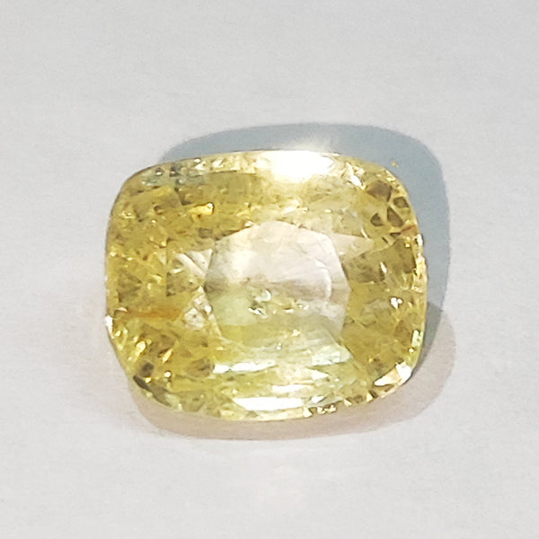 Ceylon Mines Yellow Sapphire/ Pukhraj Gemstone - Super Luxury Quality - 3.00 Ratti to 10.50 Ratti with Lab Report & Guarantee Certificate !! 100% Original image 0