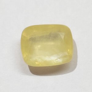 Yellow Sapphire Gemstone Original Certified